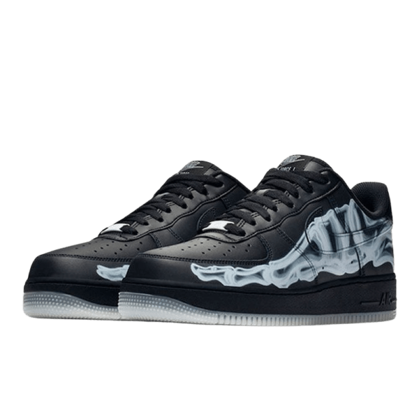 Air Force 1 X Skeleton Black